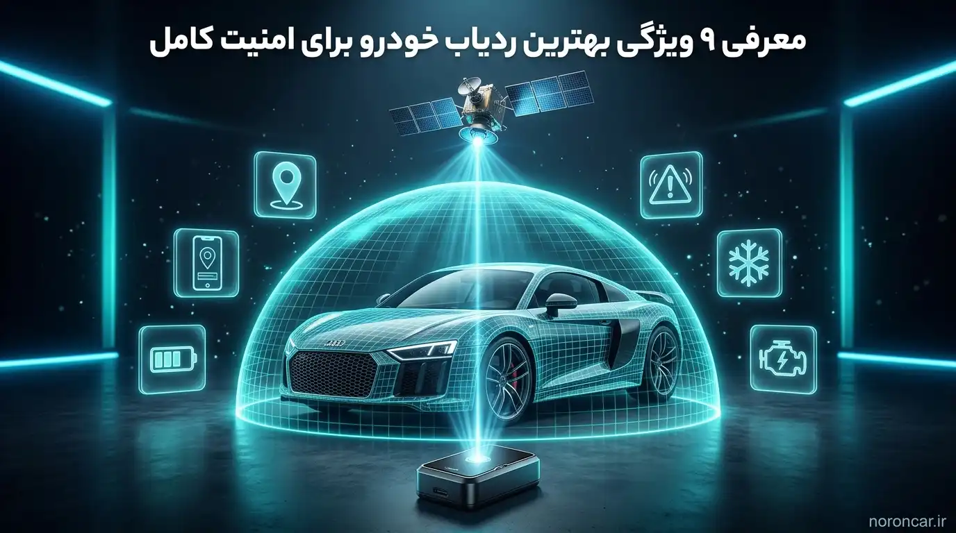 معرفی ۹ ویژگی بهترین ردیاب خودرو برای امنیت کامل | نورونکار